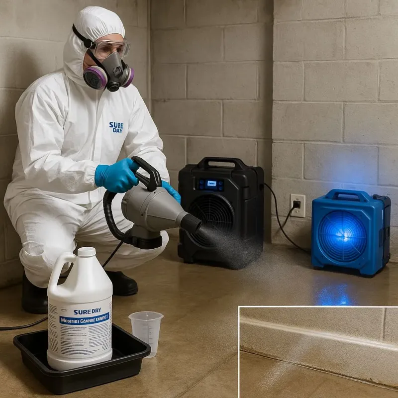 Sanitization and Odor Removal process in Alum Rock, CA