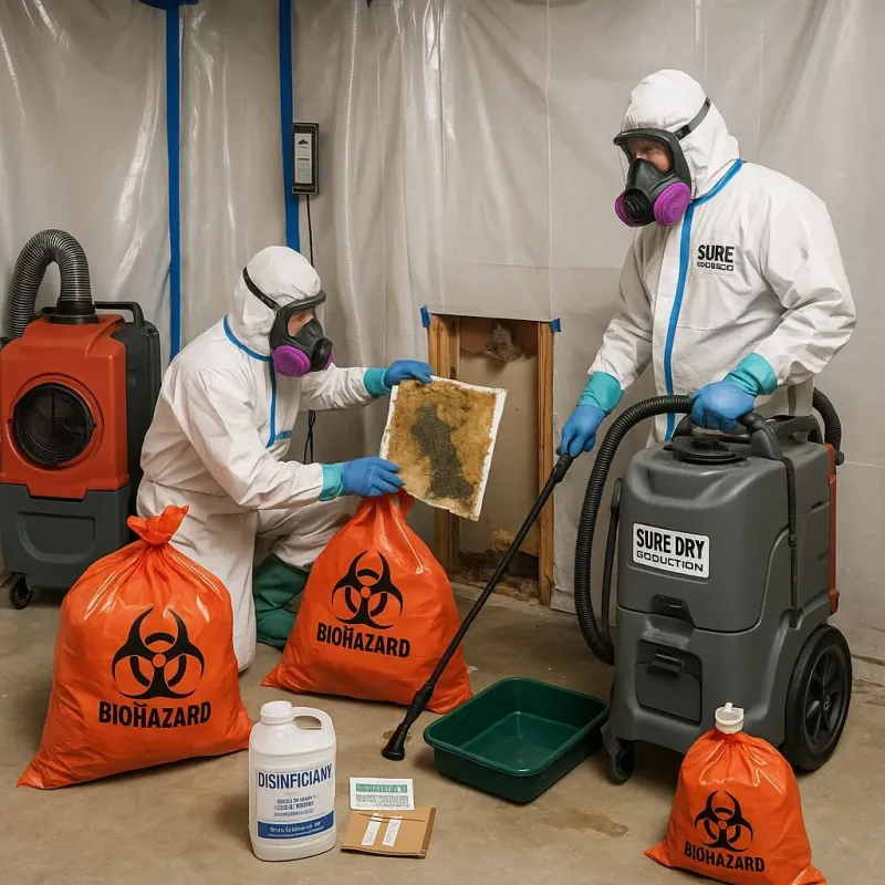 Contaminated Water Handling Protocols process in Alum Rock, CA